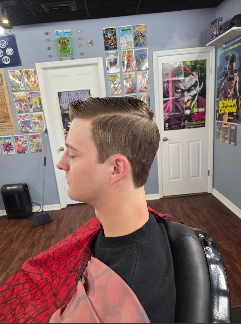 Clean taper side part