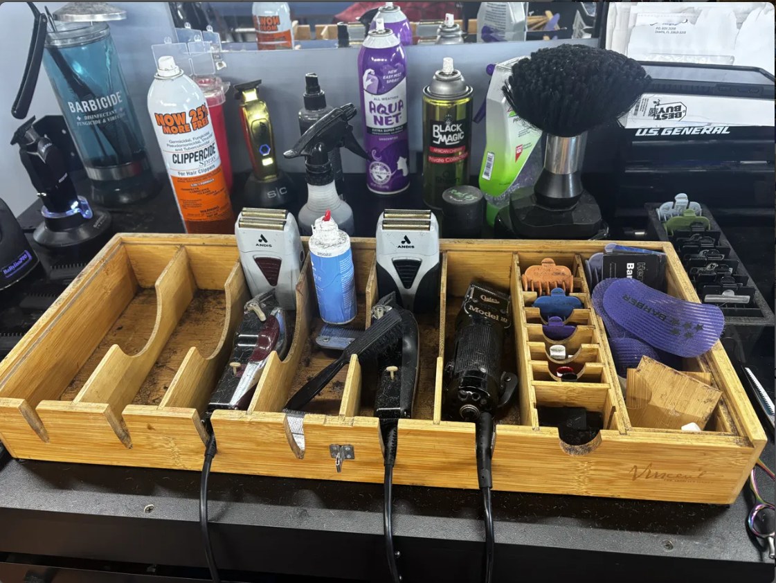 Professional barber tools